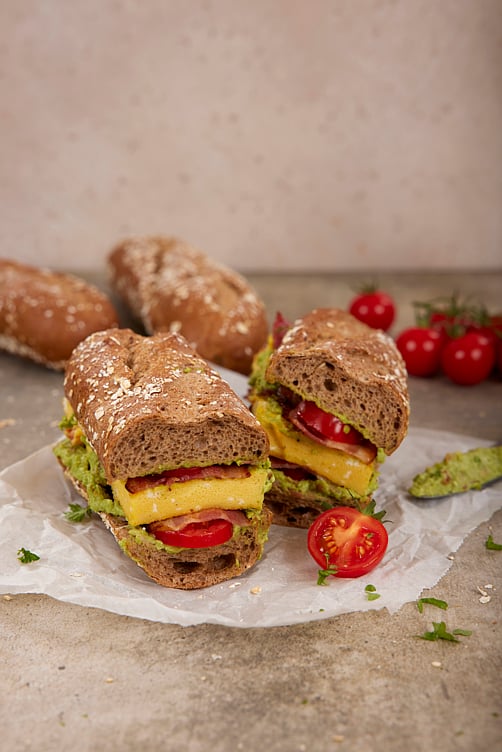 Baguette grov   50x135g