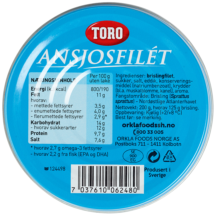 Ansjosfilet   200g