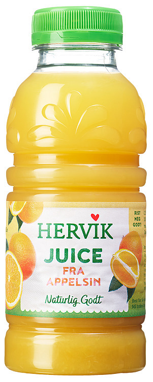 Hervik orange juice   0,33l