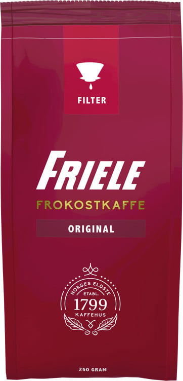 Friele frokostkaffe filtermalt   250g