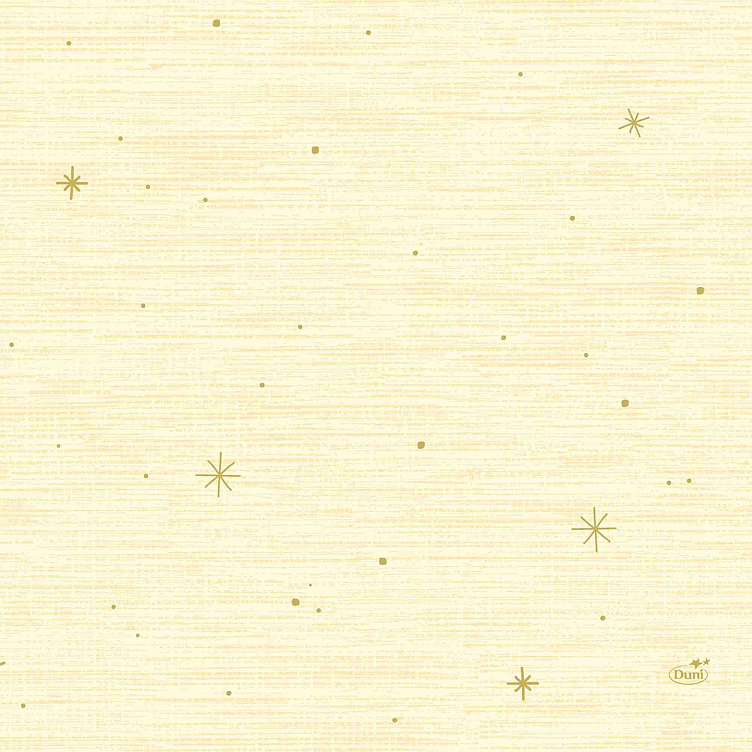Bordbrikke dunicel star stories cream     100stk