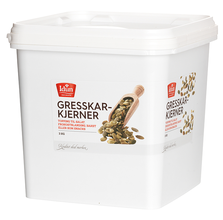 Gresskarkjerner   3kg