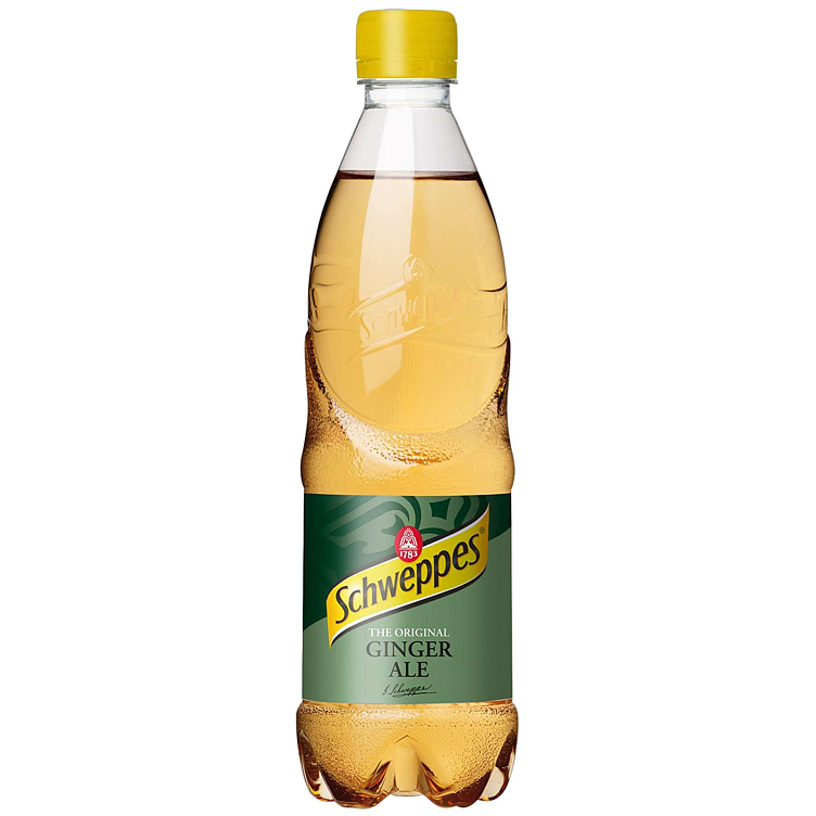 Schweppes ginger ale   24x50cl