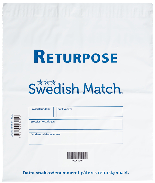 Returposer swedish match