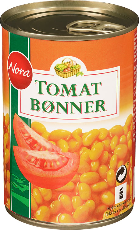 Tomatbønner 24bx        425g