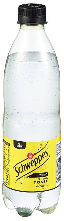 Schweppes tonic zero   24x50cl