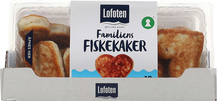 Familiens hjertefiskekaker   600g