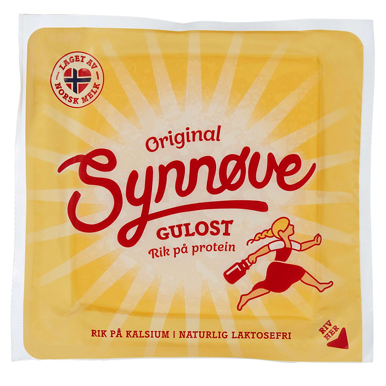 Synnøve yellow cheese   450g