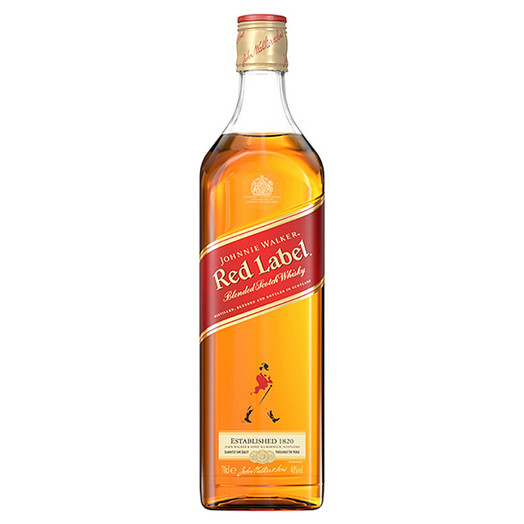 Johnnie walker red label  40%  70cl
