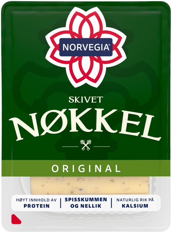 Norvegia nøkkel skiver  150g