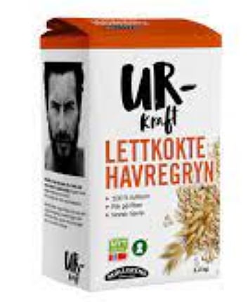 Urkraft lettkokte havregryn 1,2kg