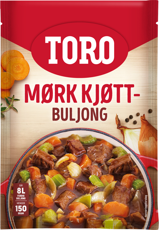 Buljongpulver mørk 7,5l     150g