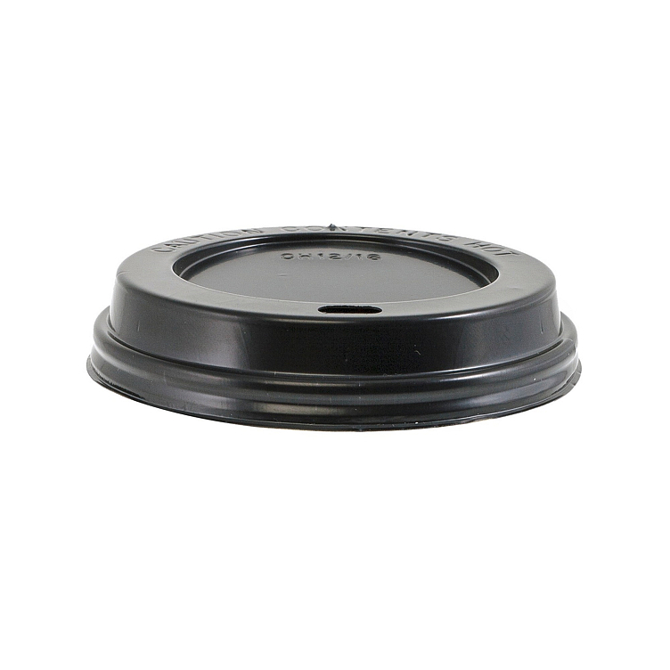 Plastic lid black 80oz   100pcs