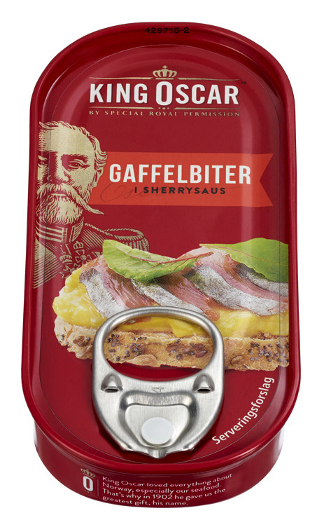 King oscar gaffelbiter i sherrysaus  50g