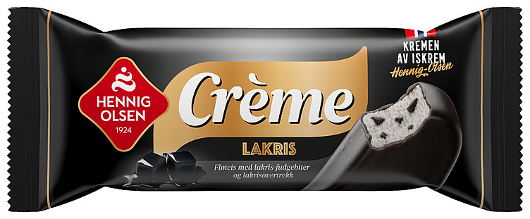 Creme lakris fløteis   93ml