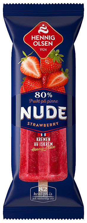 Nude strawberry fruktis  80ml