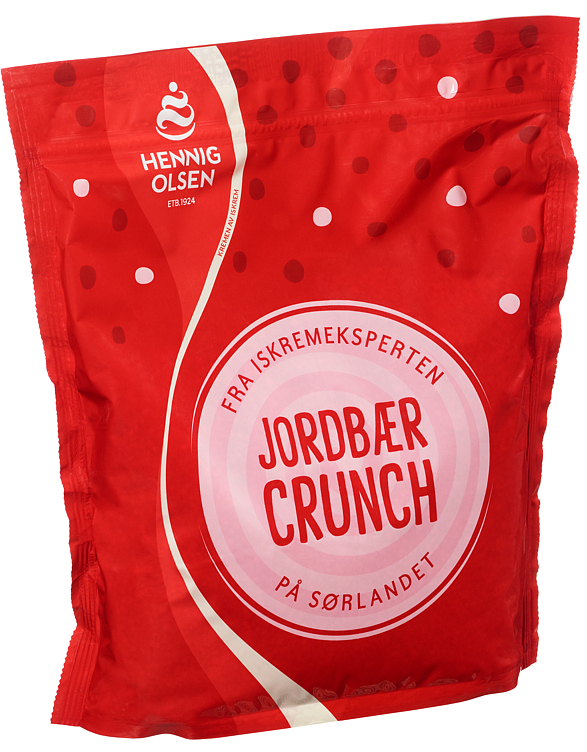 Jordbærcrunch strøssel   1kg
