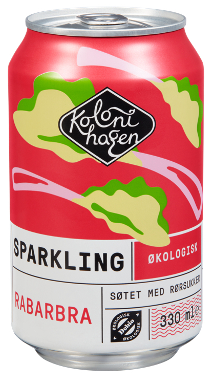 Sparkling rabarbra 24x330ml