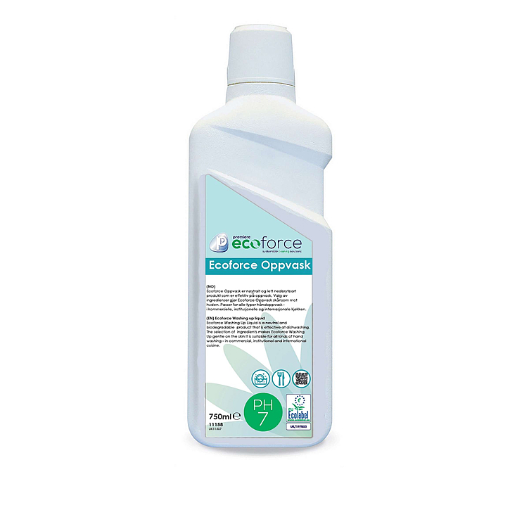 Ecoforce oppvask 0,75l
