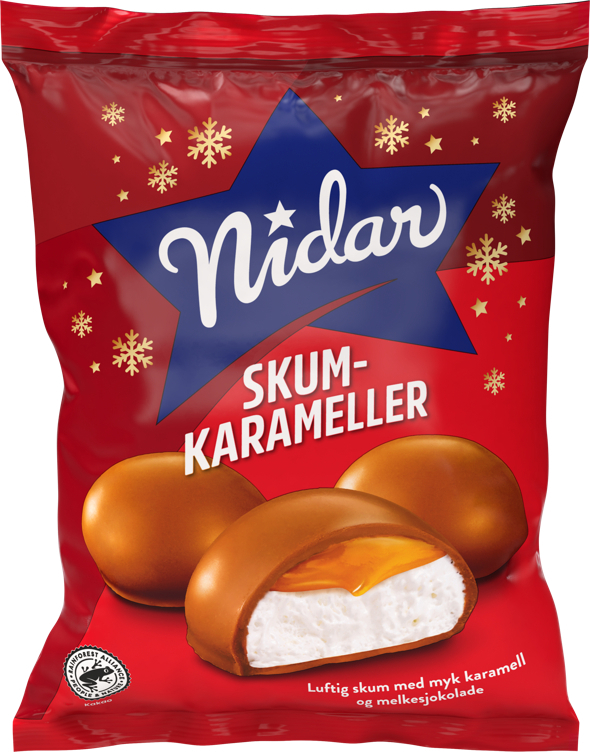 Skumkarameller   190g