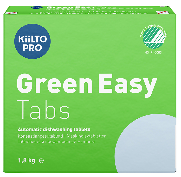 Oppvasktabletter green easy tabs  100stk