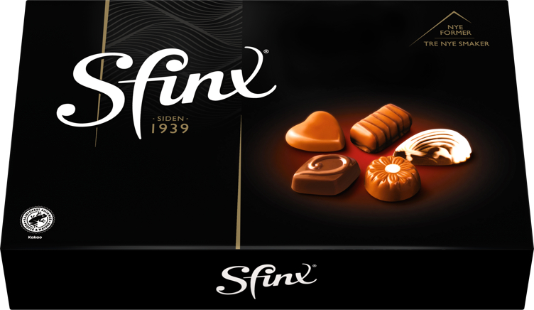 Sfinx sjokoladekonfekt   300g