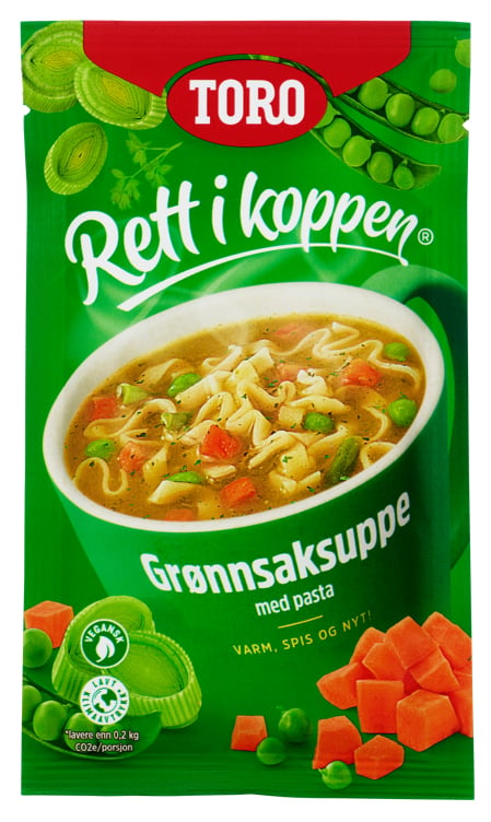 Grønnsak&pastasuppe   20g