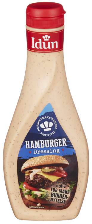 Hamburgerdressing     470g
