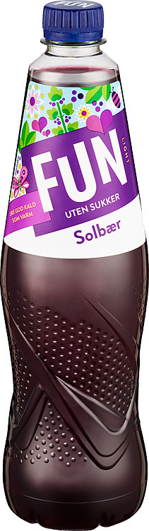 Fun light solbær  0,8l
