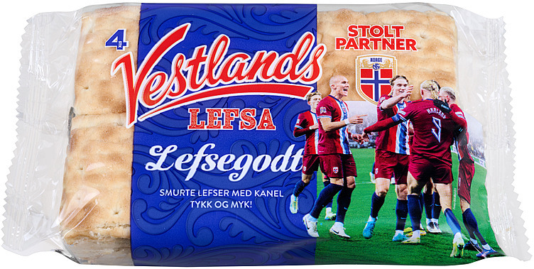 Lefsegodt cinnamon 4pce   230g