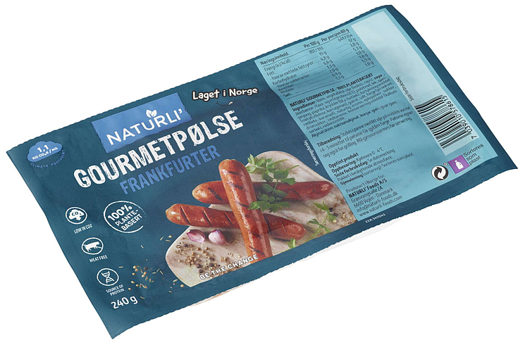 Gourmetpølser   3x80g