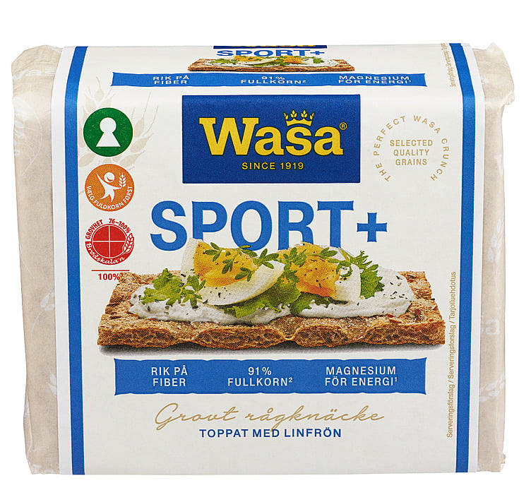 Wasa knekkebrød sport+  210g