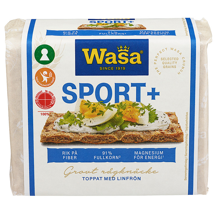 Wasa knekkebrød sport+  210g