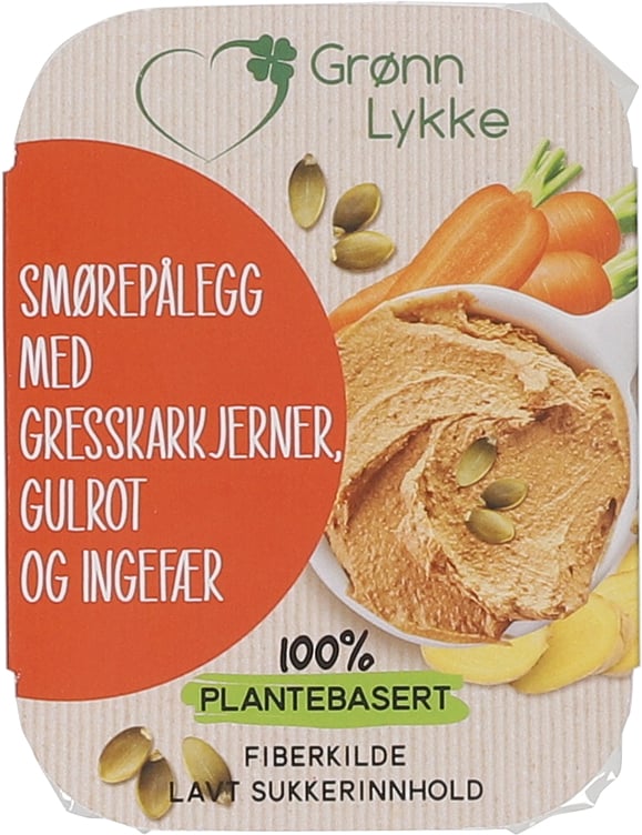 Smørepålegg m/gresskarkjerner og ingefær   125g