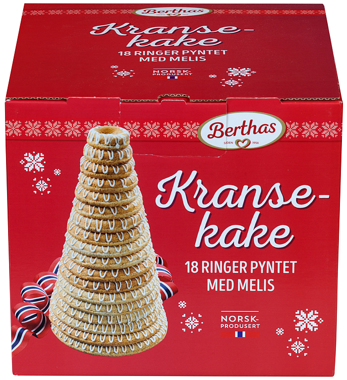 Kransekake 18 ringer   900g