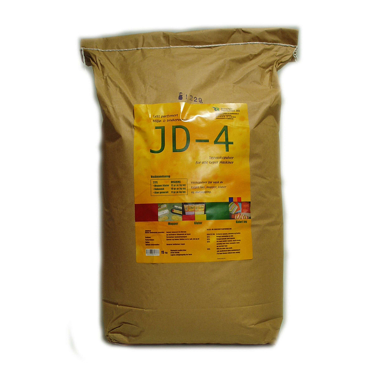 Jd-4  vaskepulver       15kg