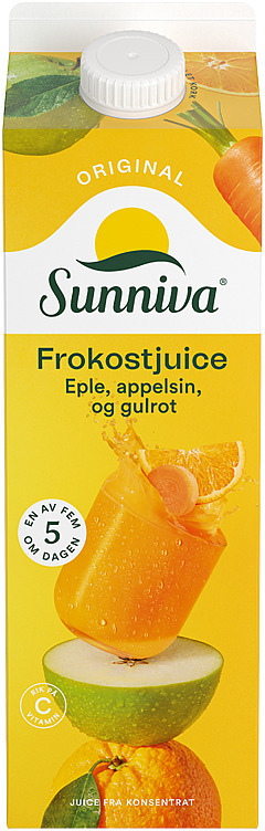Sunniva original frokostjuice  1l