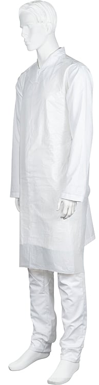 Disposable apron white  125x80cm   20my   65pcs