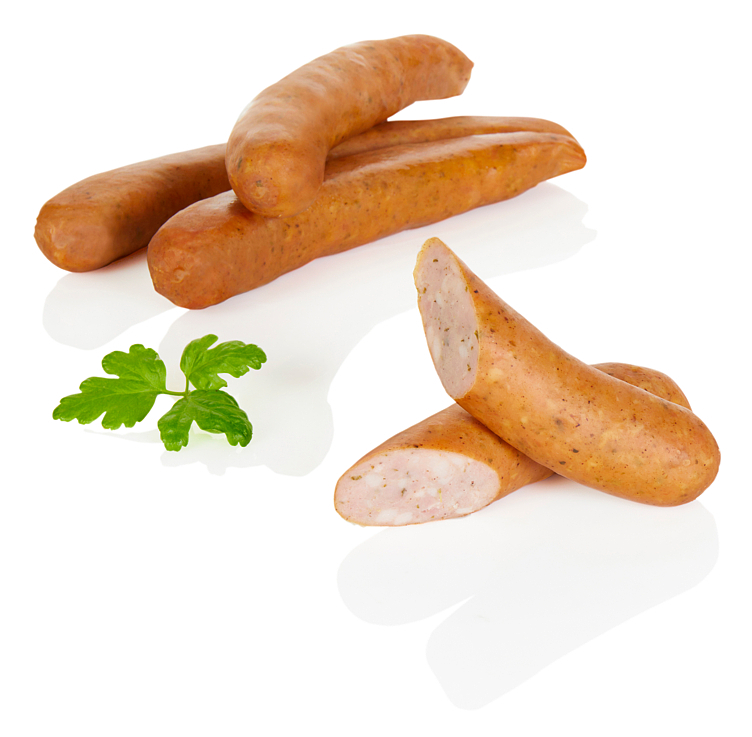 Bratwurst røkt 75g  2,25kg
