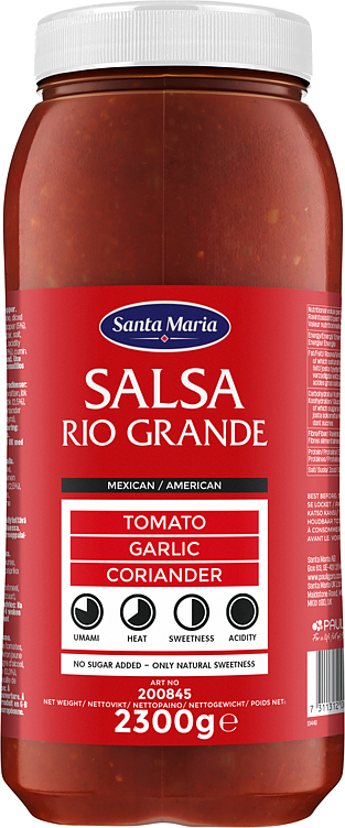 Salsa rio grande 2,3kg