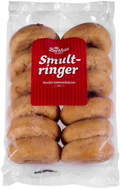 Smultringer (donuts) 12pcs  440g