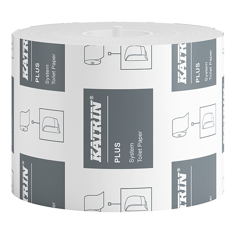 Toalettpapir plus system 2l 85,5m  stk