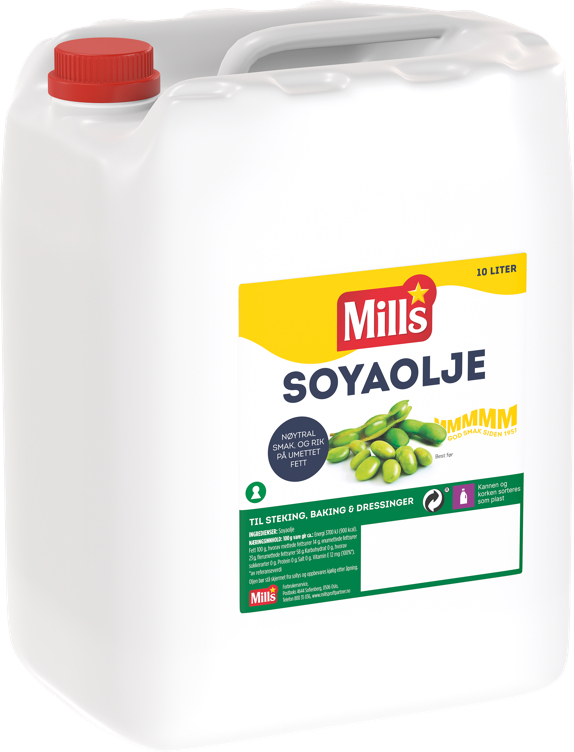 Soyaolje, kanne   10l