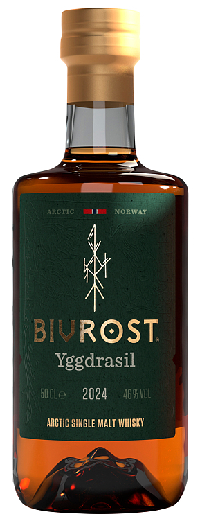 Bivrost yggdrasil arctic single malt whisky  46%  50cl