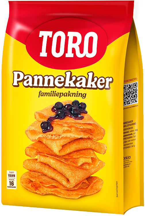 Pannekaker familipakning  541g
