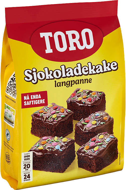 Sjokoladekake langpanne  880g