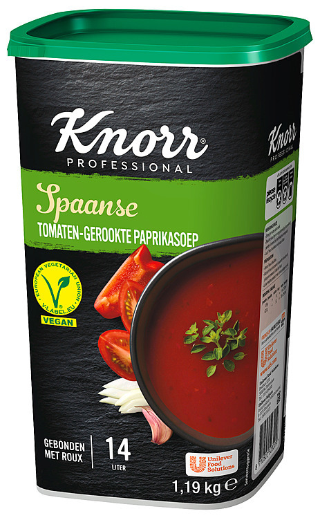 Spansk tomat og paprikasuppe, pulver  1,19kg