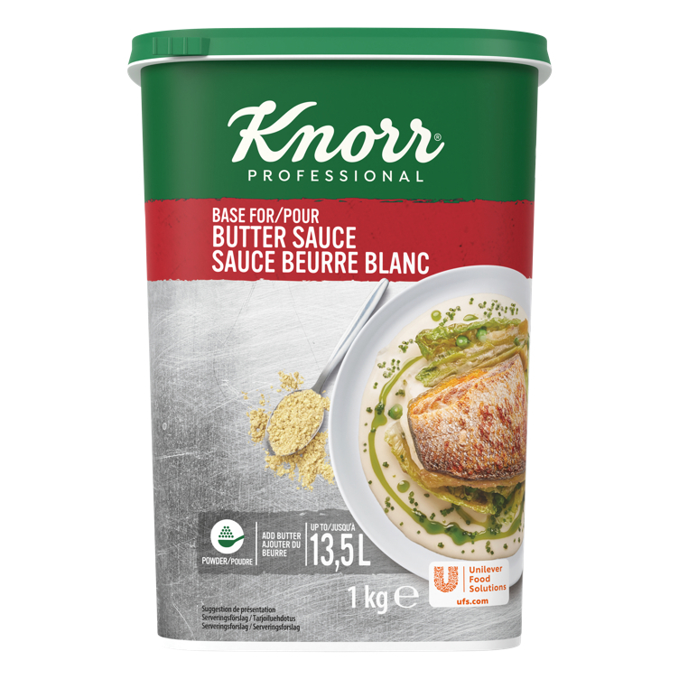 Beurre blanc saus, pulver  1kg