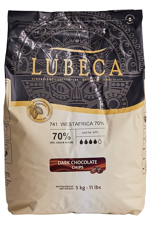 Lubeca coverture west africa 70%  5kg