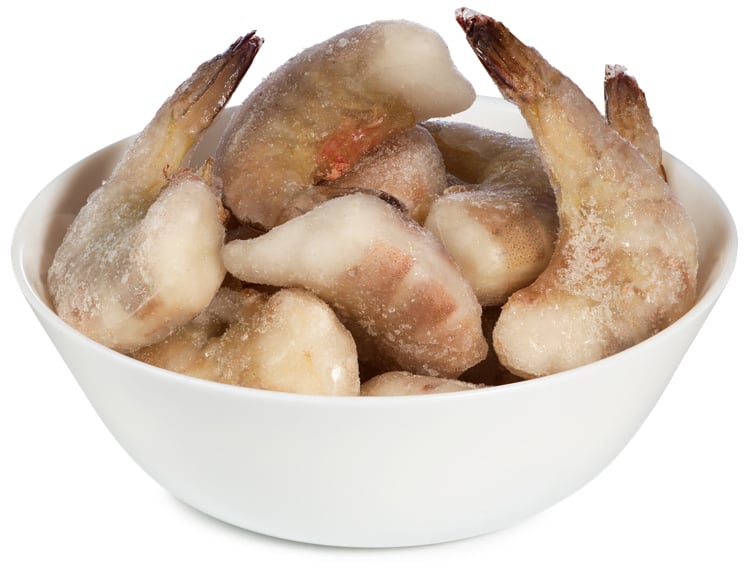 Scampi 21/25 rå hlso 25% glasering   1kg